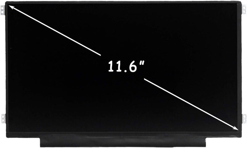 FirstLCD LCD Screen Replacement B116XTN02.3 for Samsung ChromeBook 2 3 4 XE310XBA XE500C12 XE500C13 XE501C13 LED Display,11.6" 1366x768(Non Touch,Right & Left Mounting brakets) - Image 1